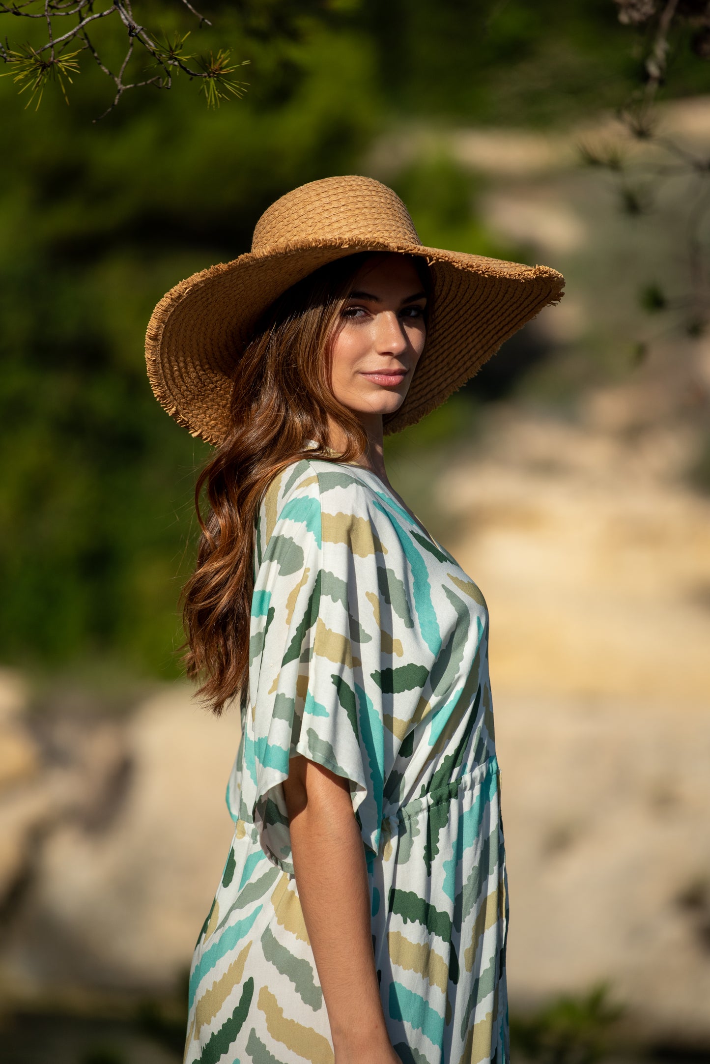 CELINE TRIBAL GREEN