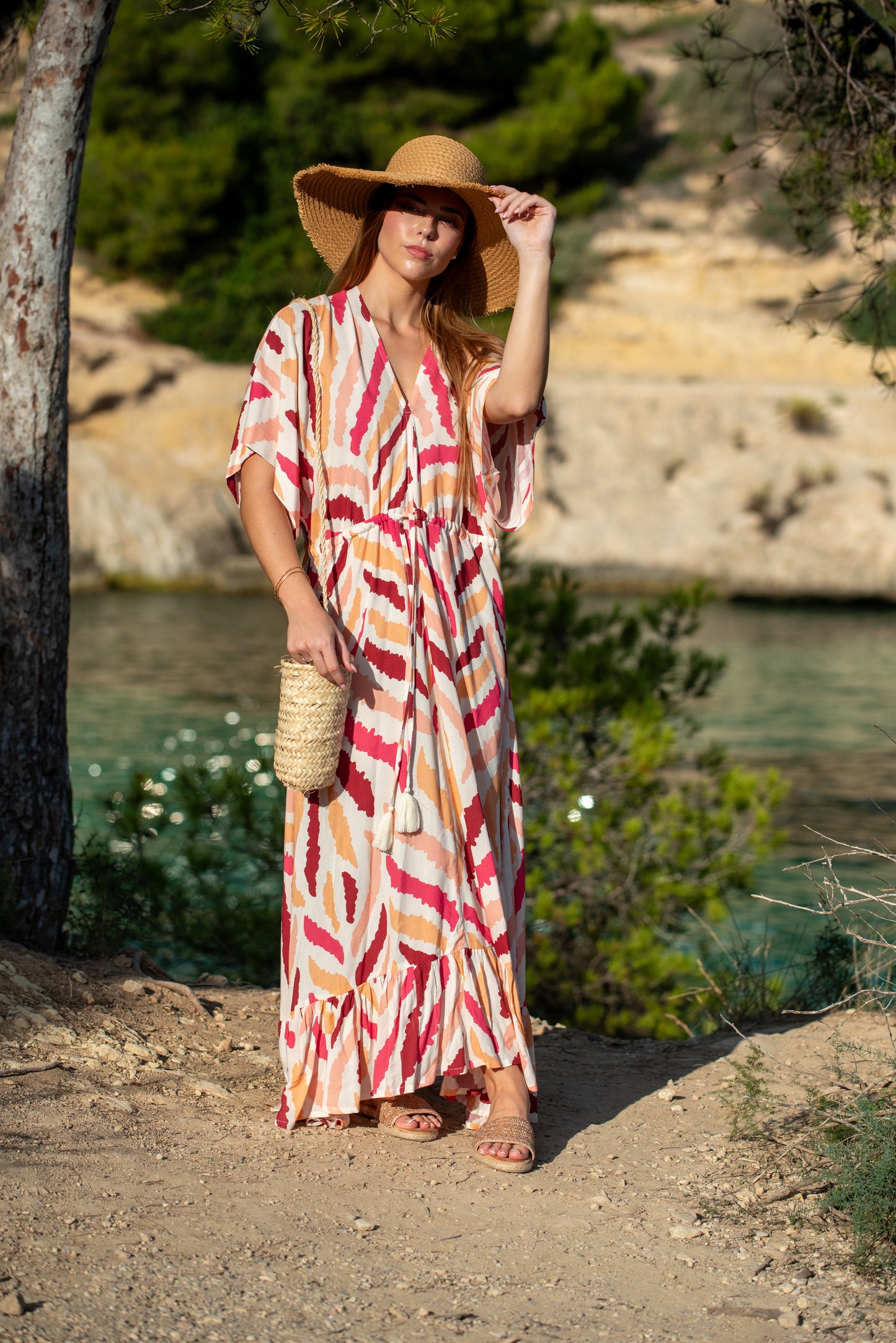 CELINE TRIBAL RED