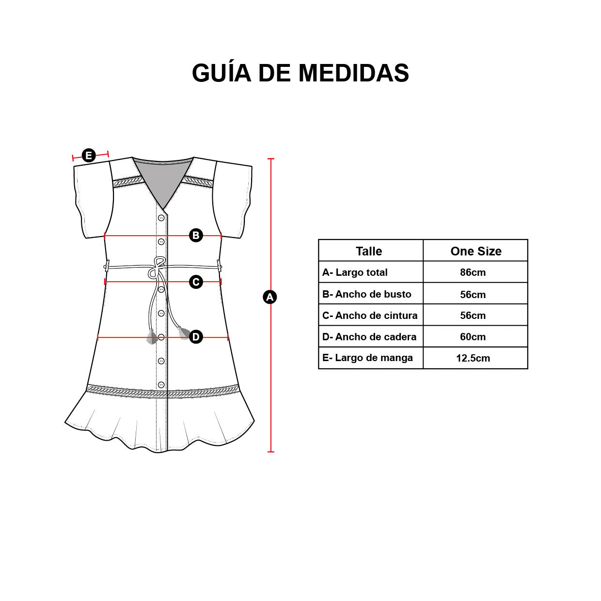 Vestido Corto Deia Beige