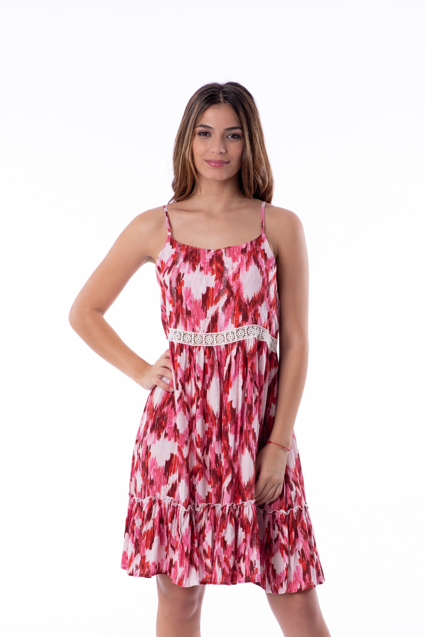 HELEN RED IKAT