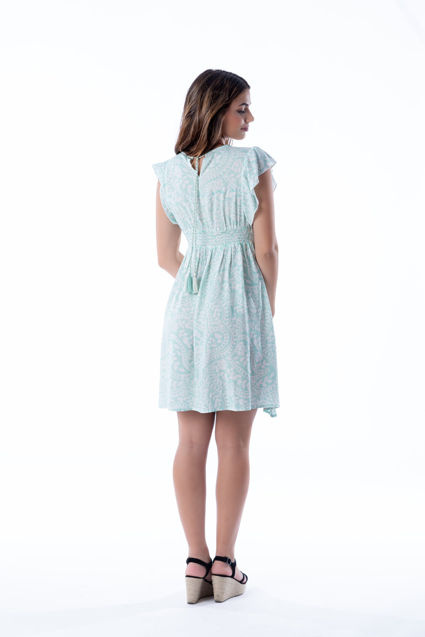 GALA AQUA PAISLEY