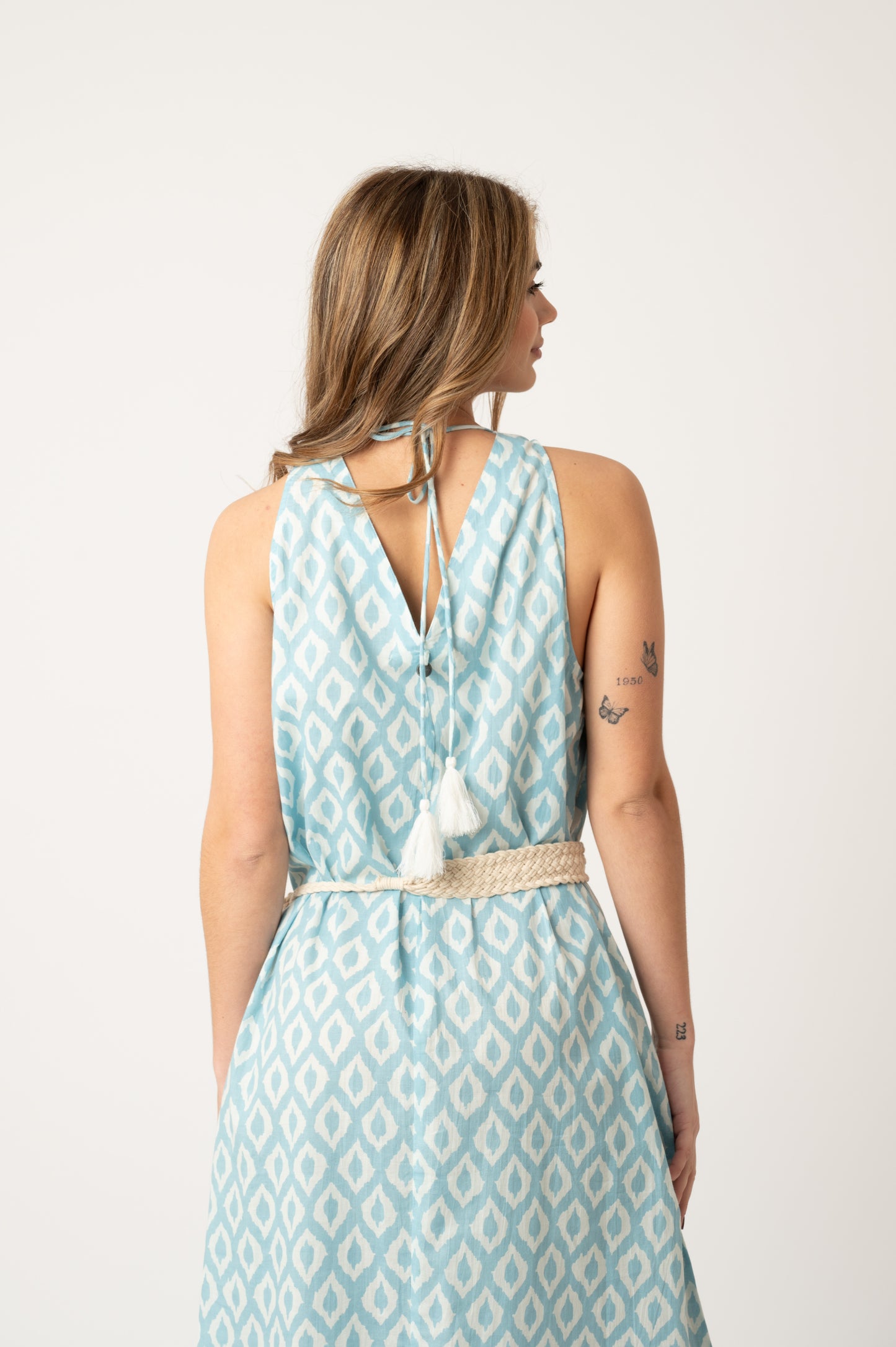 PILAR BLUE ROMBOS