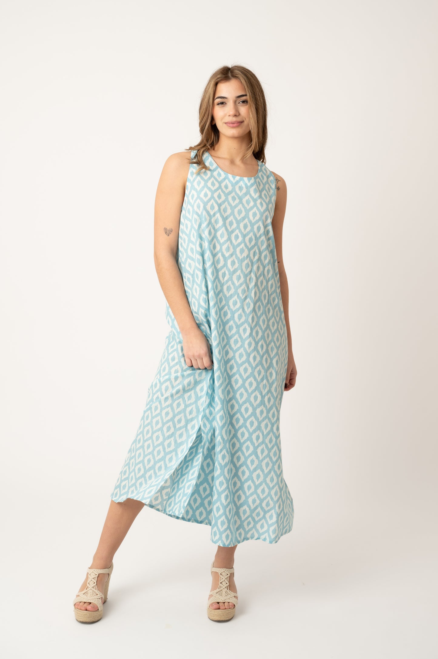 PILAR BLUE ROMBOS