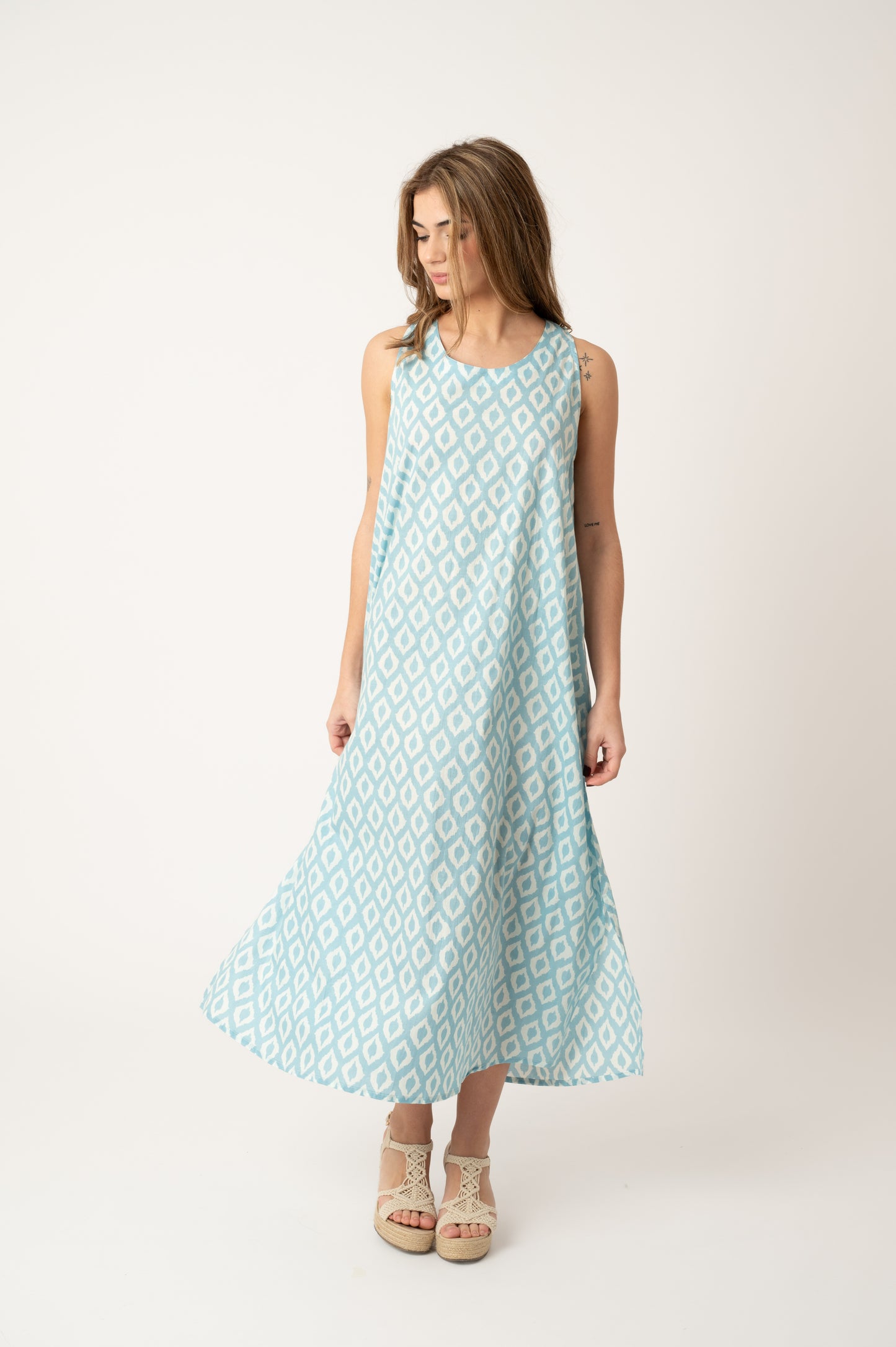 PILAR BLUE ROMBOS