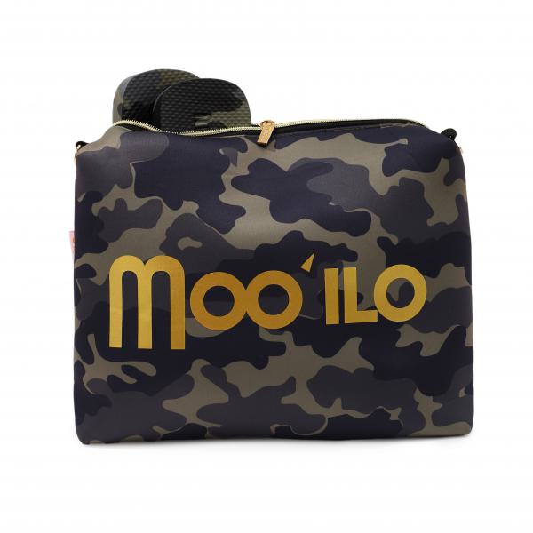 Camouflage Khaki - Peace - Neopren Clutch