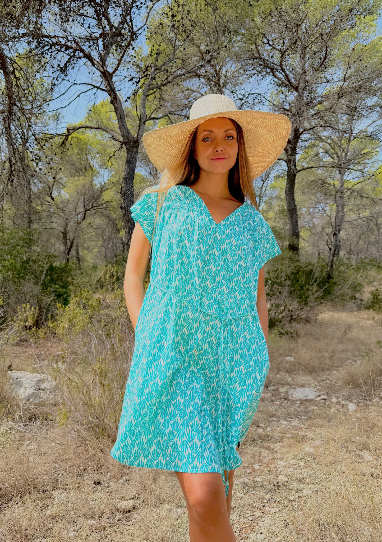 Vestido Corto Fresh Green