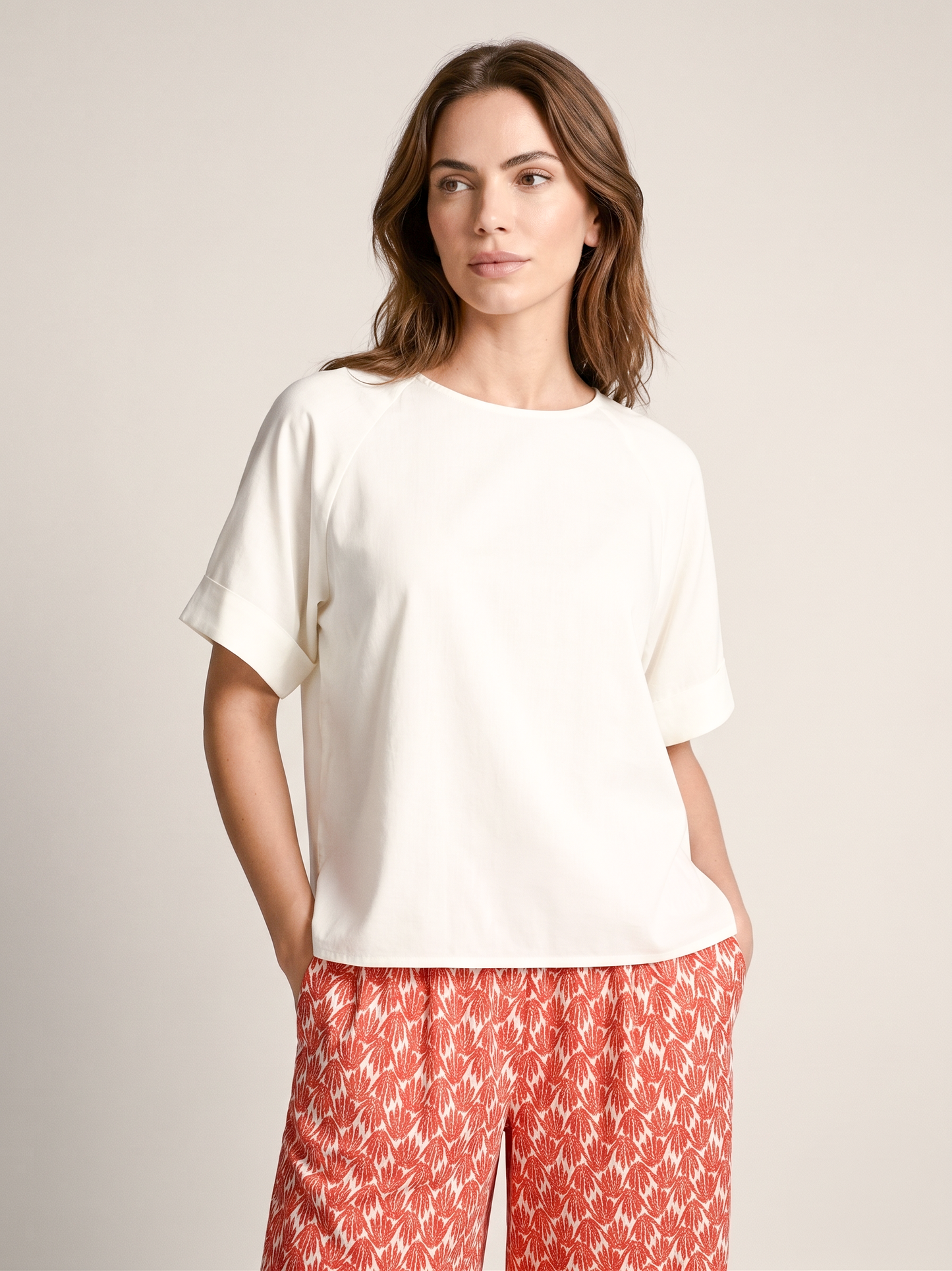 Blusa Round Neck White