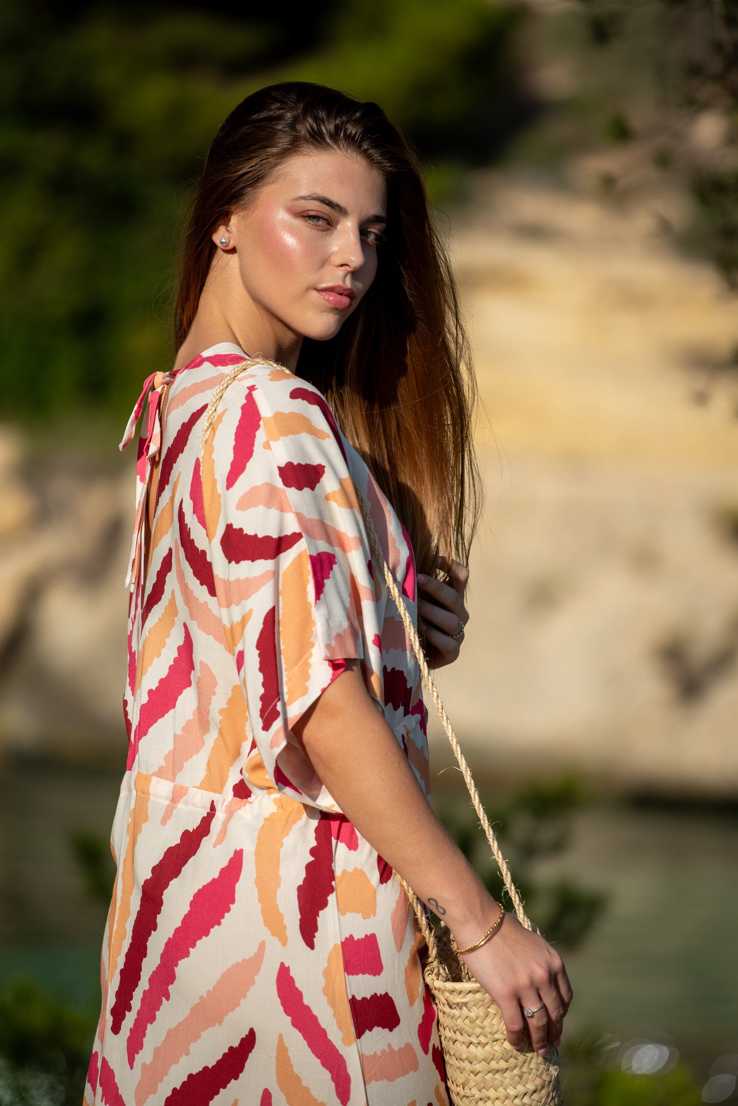 CELINE TRIBAL RED