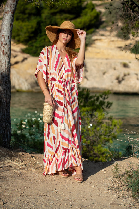 CELINE TRIBAL RED