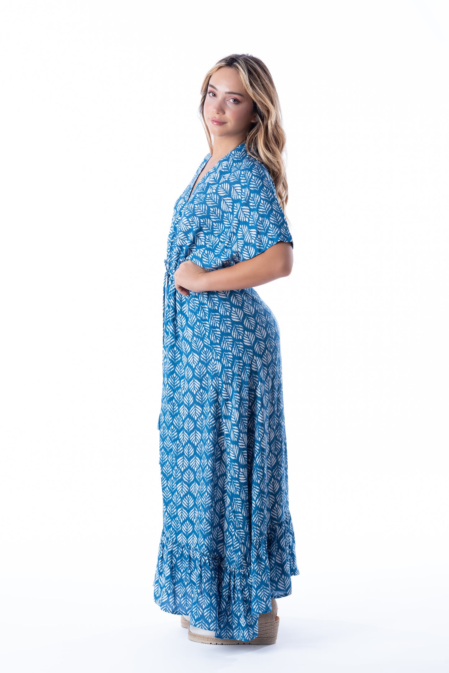 CELINE INDIGO LEAF