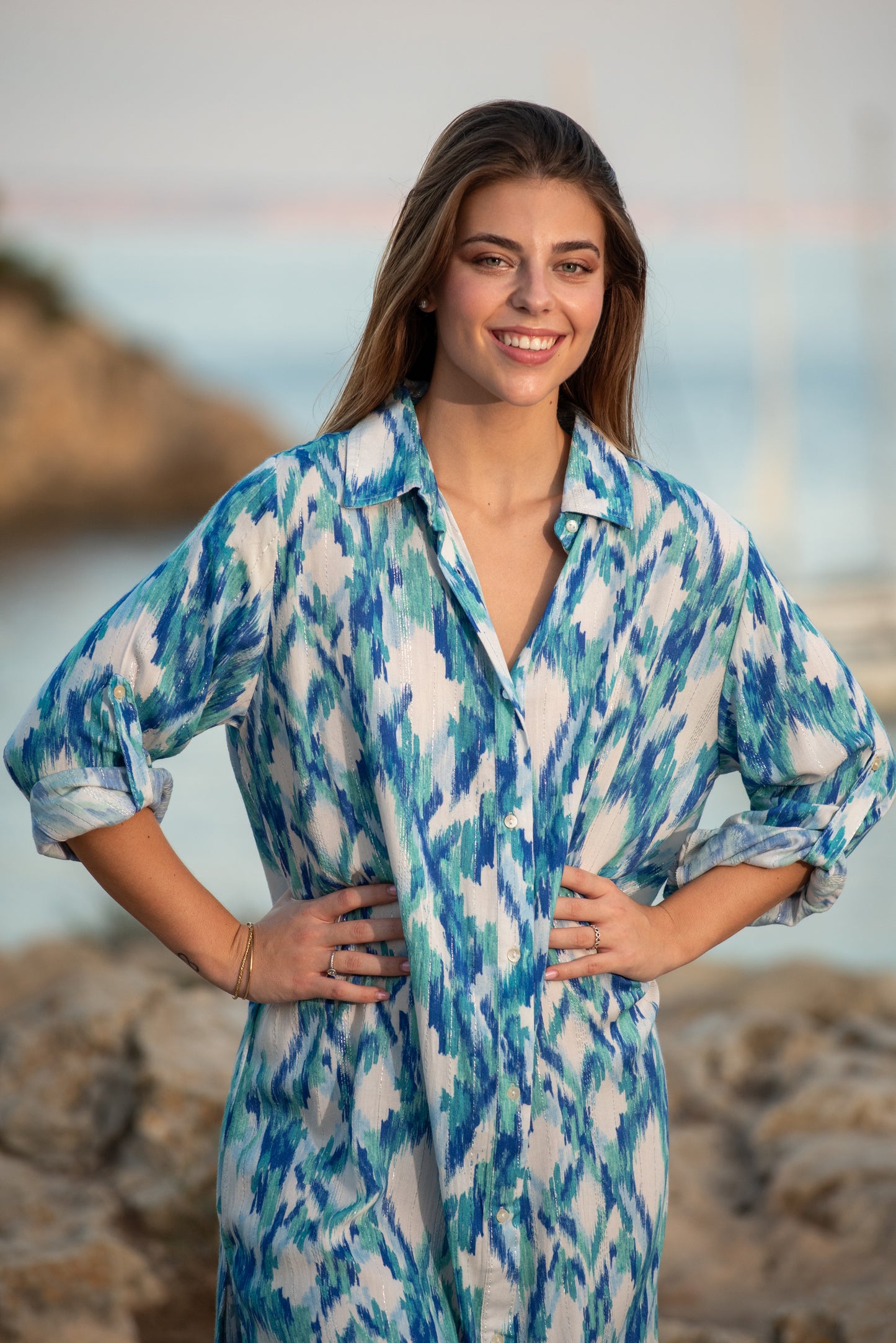 CLARA AQUA IKAT