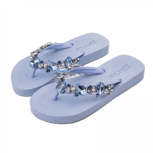 Lightblue - Katja - Neopren Clutch - Mooilo