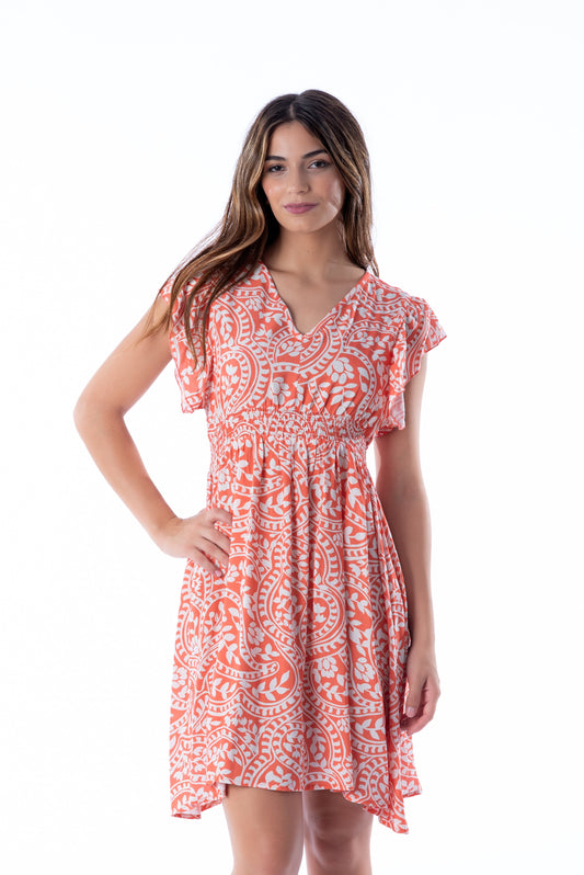 GALA CORAL PAISLEY