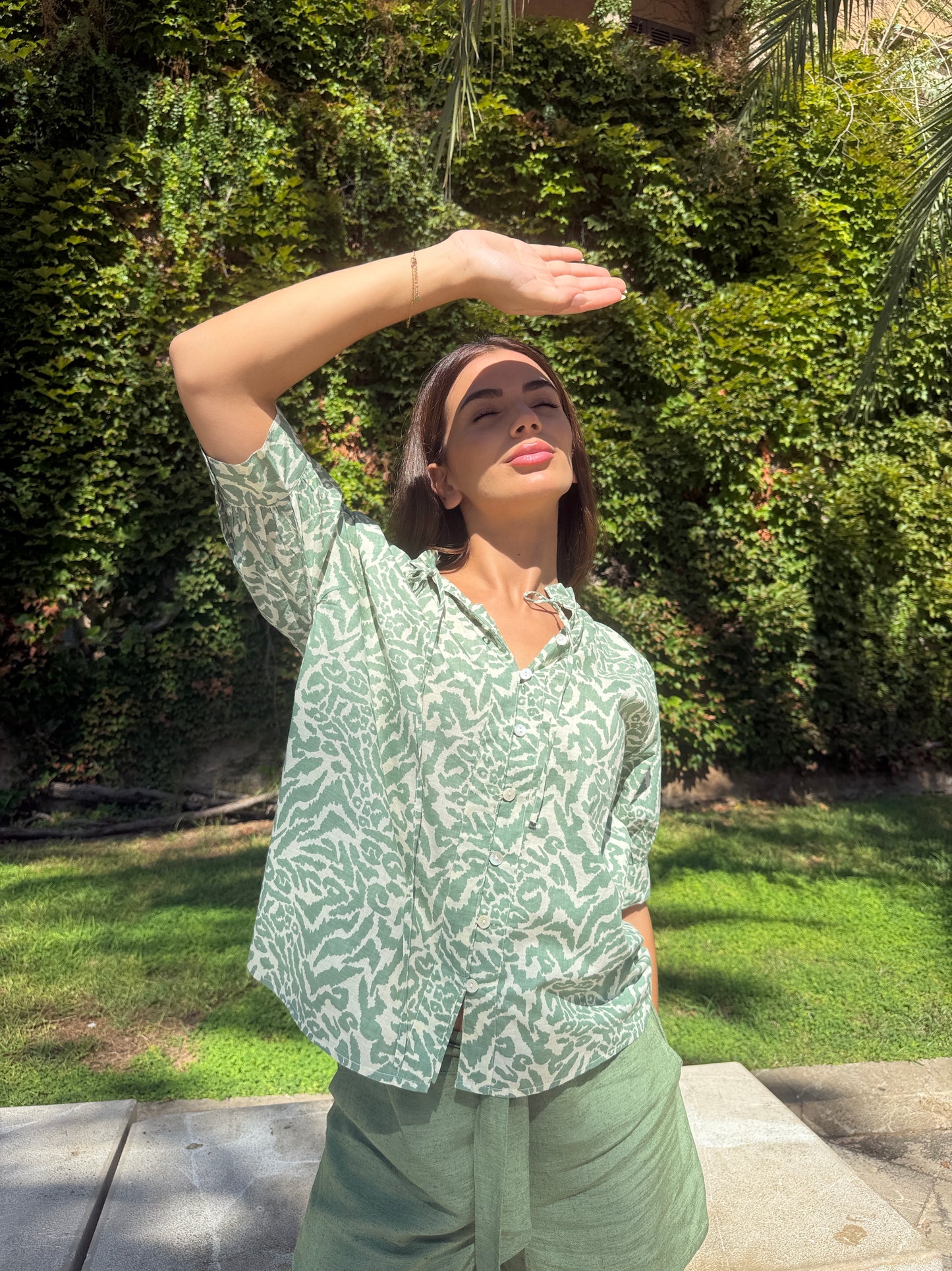 Camisa Lily Green