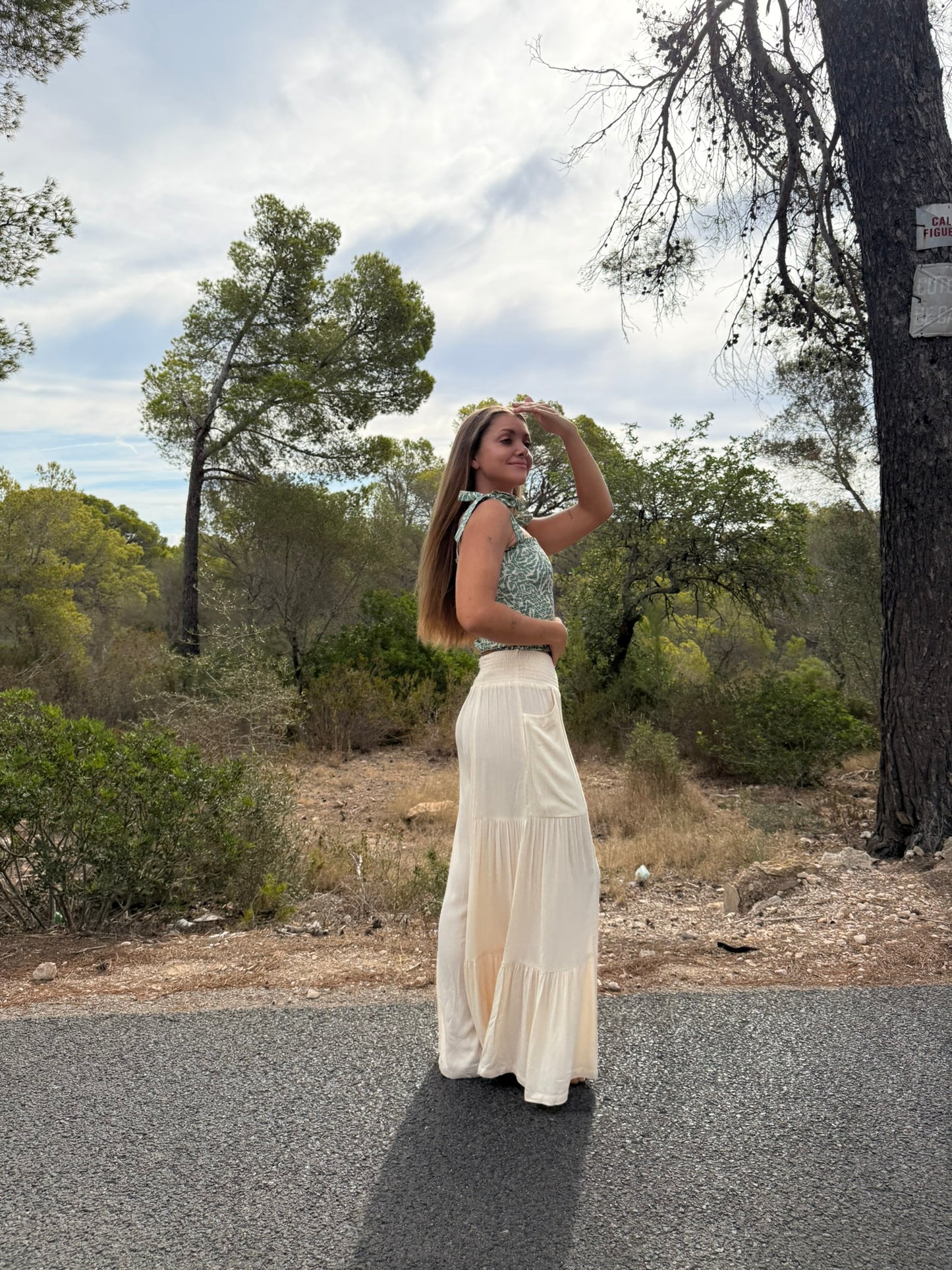 Pantalón Muss Beige