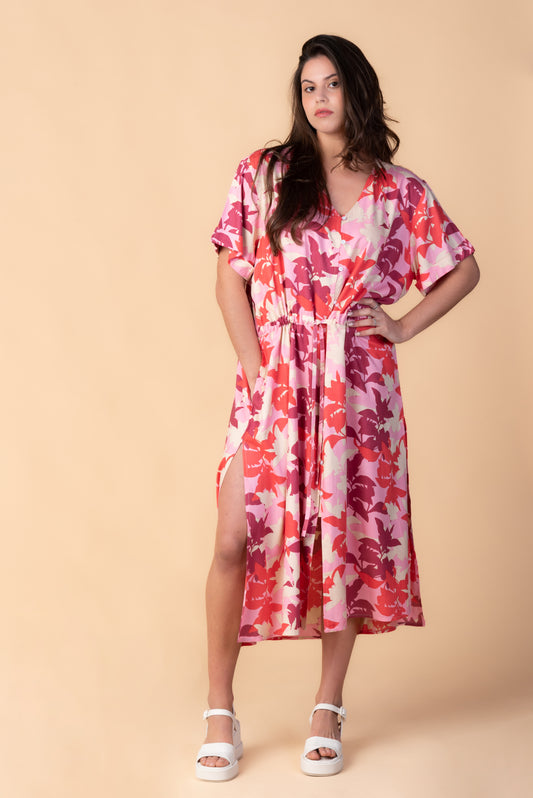 MABBY RED FLORAL