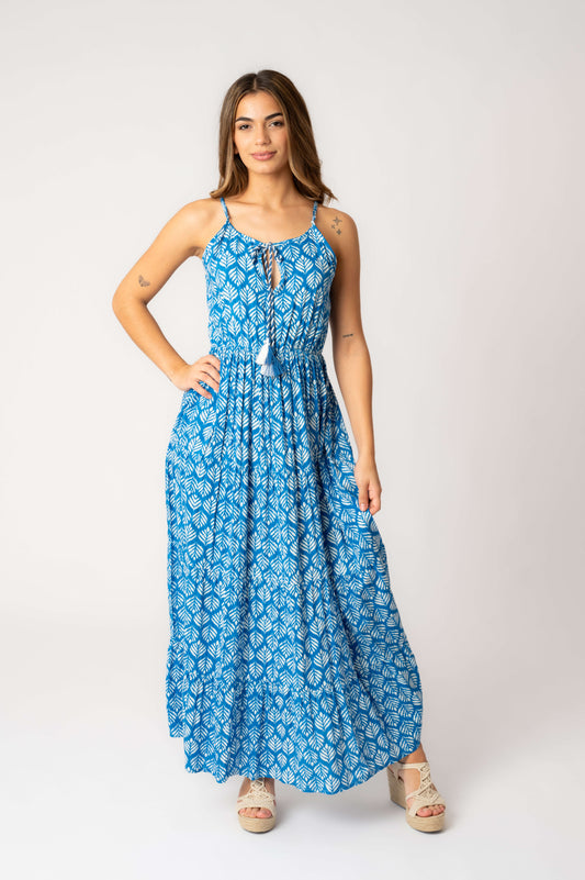 MARCIA INDIGO LEAF