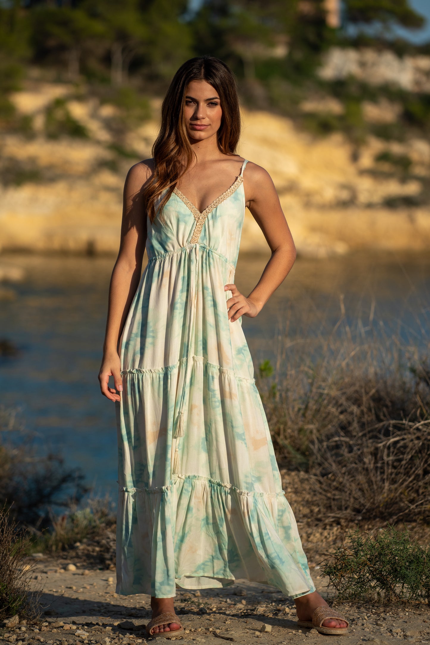 MINERVA AQUA TIE DYE