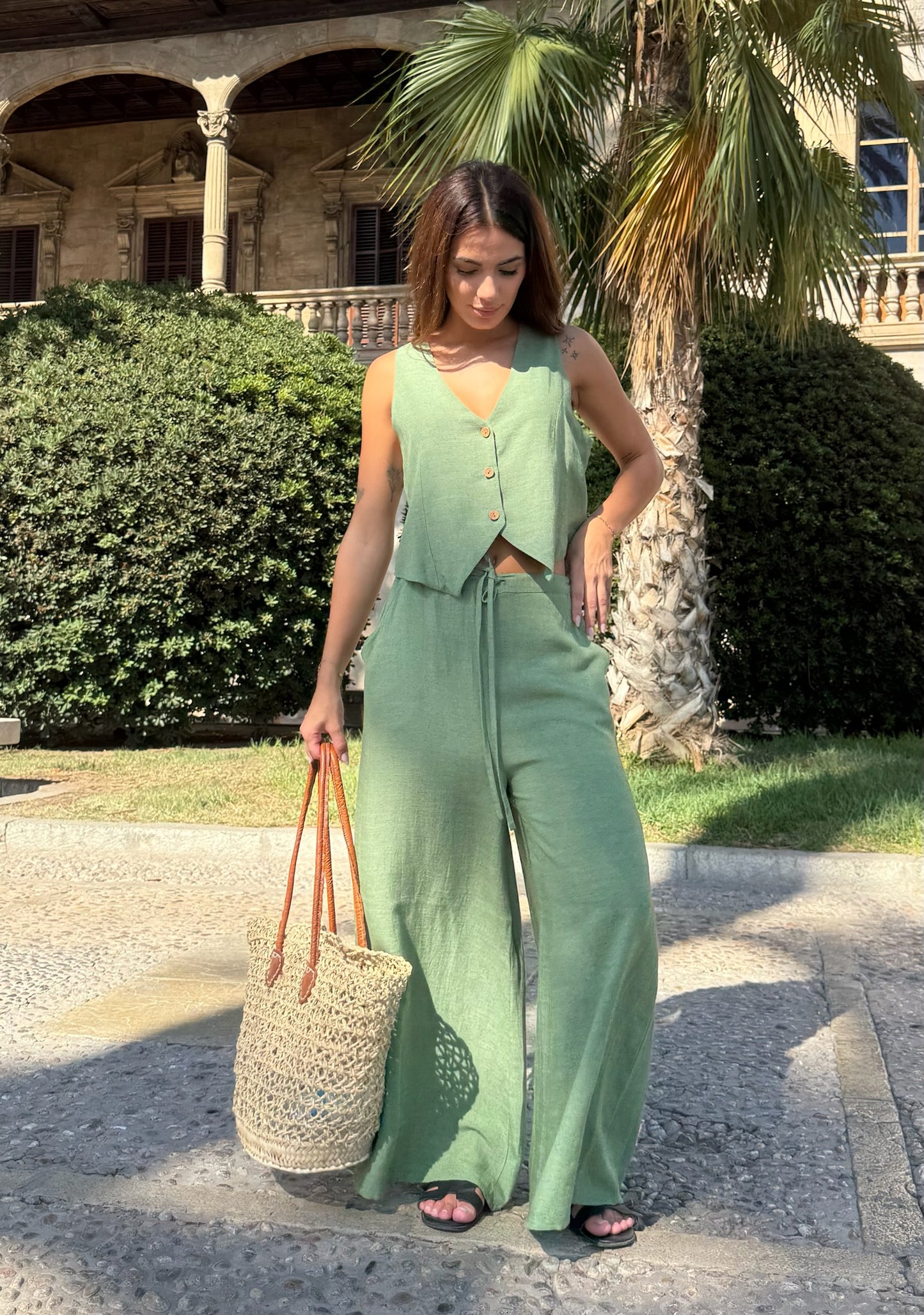 Pantalón Orfeo Caqui