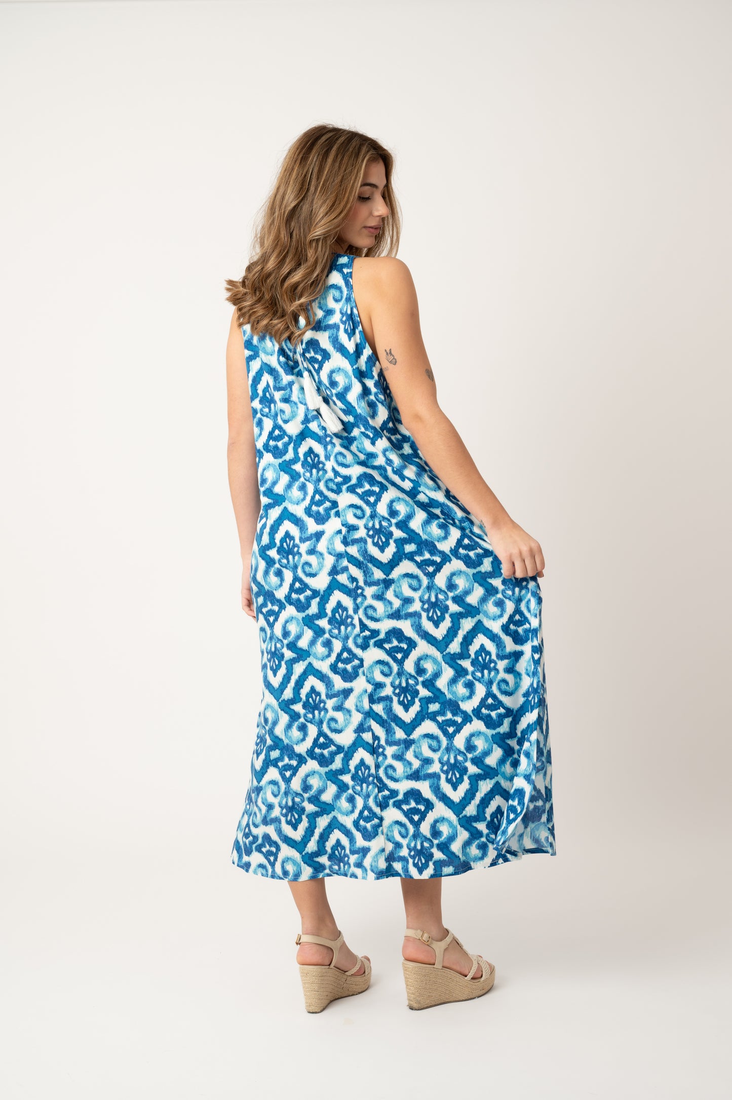 PILAR BLUE MOTIFF