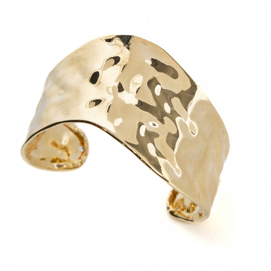 BRAZALETE MARTELEE DORADO BRILLANTE