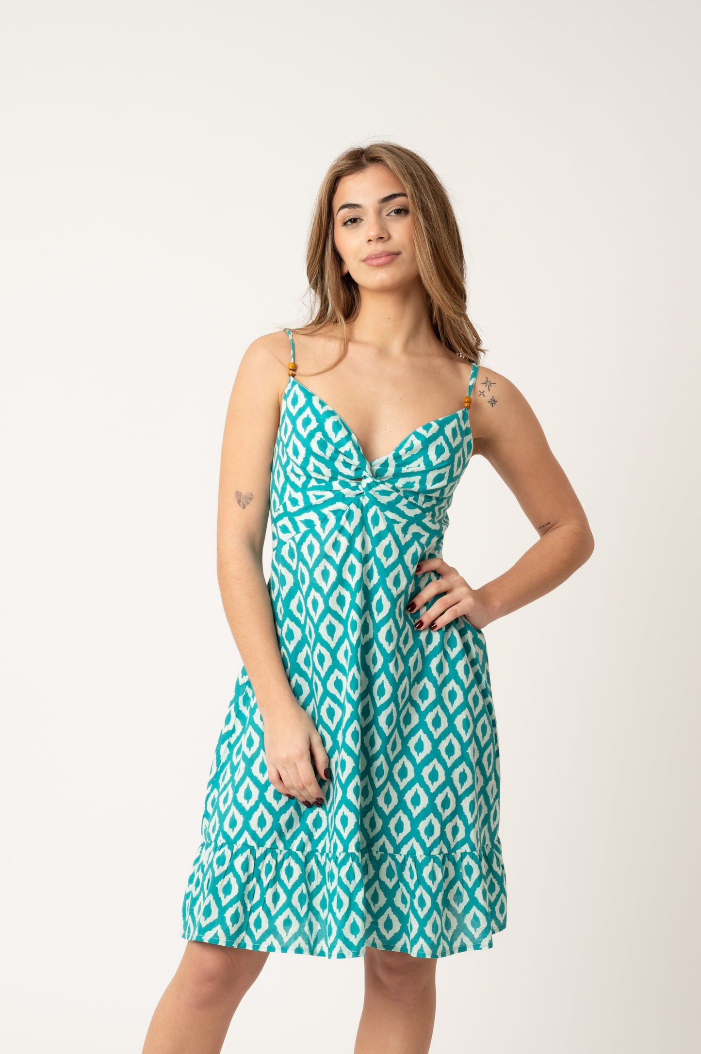 ROSE AQUA ROMBOS