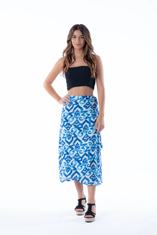 XISCA BLUE MOTIFF