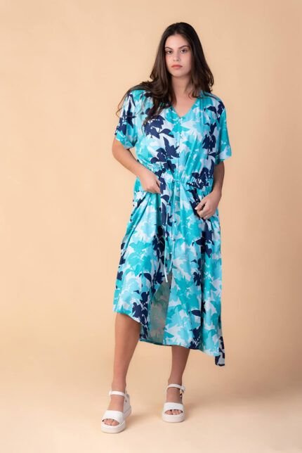 Vestido Largo Mabby Blue