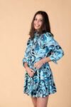 Vestido Corto Kathya Aqua