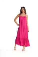 Vestido Largo África Fuchsia — vista 3