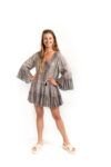 Vestido Corto Sati Grey
