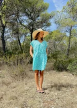 Vestido Corto Fresh Green — vista 3