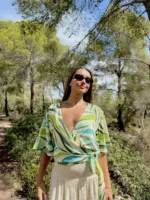 Top Olga Green Areca — vista 3
