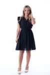 Vestido Corto Gala Black