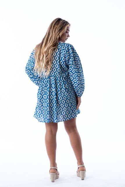 Vestido Corto Hera Blue — vista 2