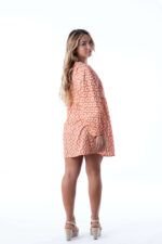 Vestido Corto Hera Coral — vista 2