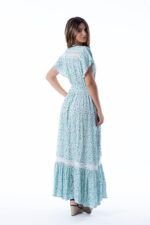 Vestido Largo Juanita Aqua — vista 2
