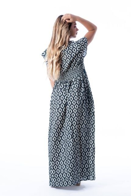 Vestido Largo Luisa Black — vista 2