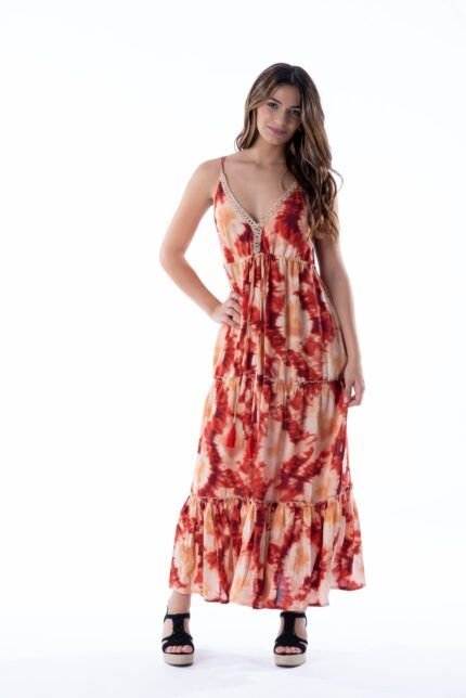 Vestido Largo Minerva Red