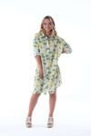 Camisa Midi Sara Green Ginko
