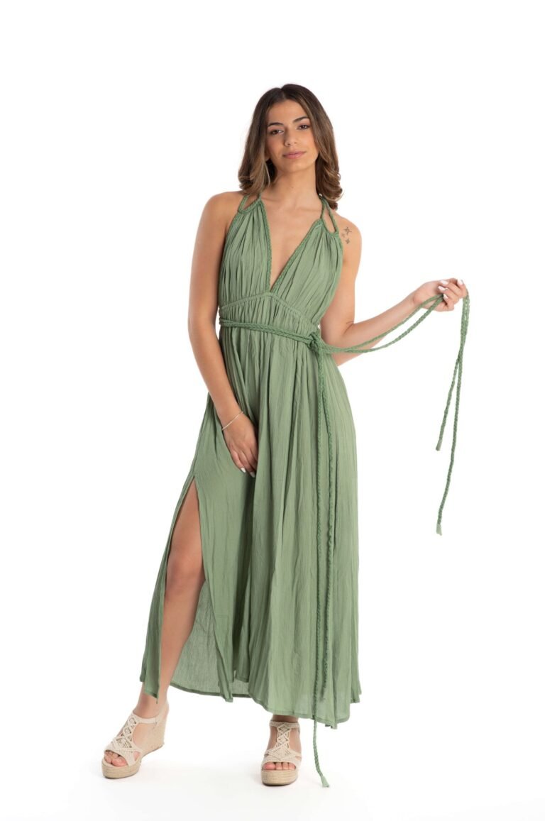 Vestido Largo Indira Green