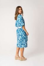 Vestido Corto Athenea Blue — vista 2