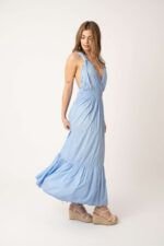 Vestido Largo Daisy Sky Blue — vista 2