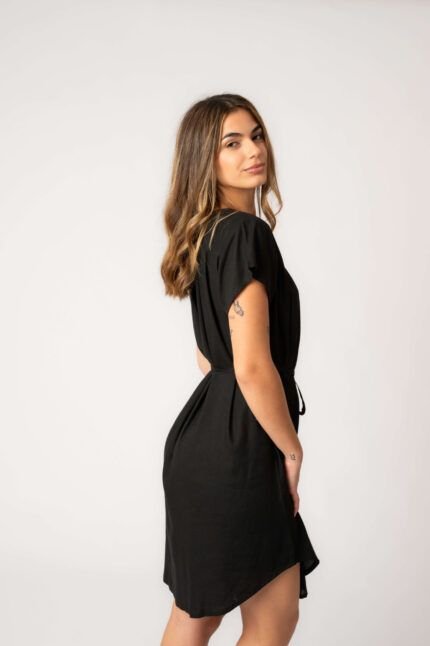 Vestido Corto Fresh Black — vista 2