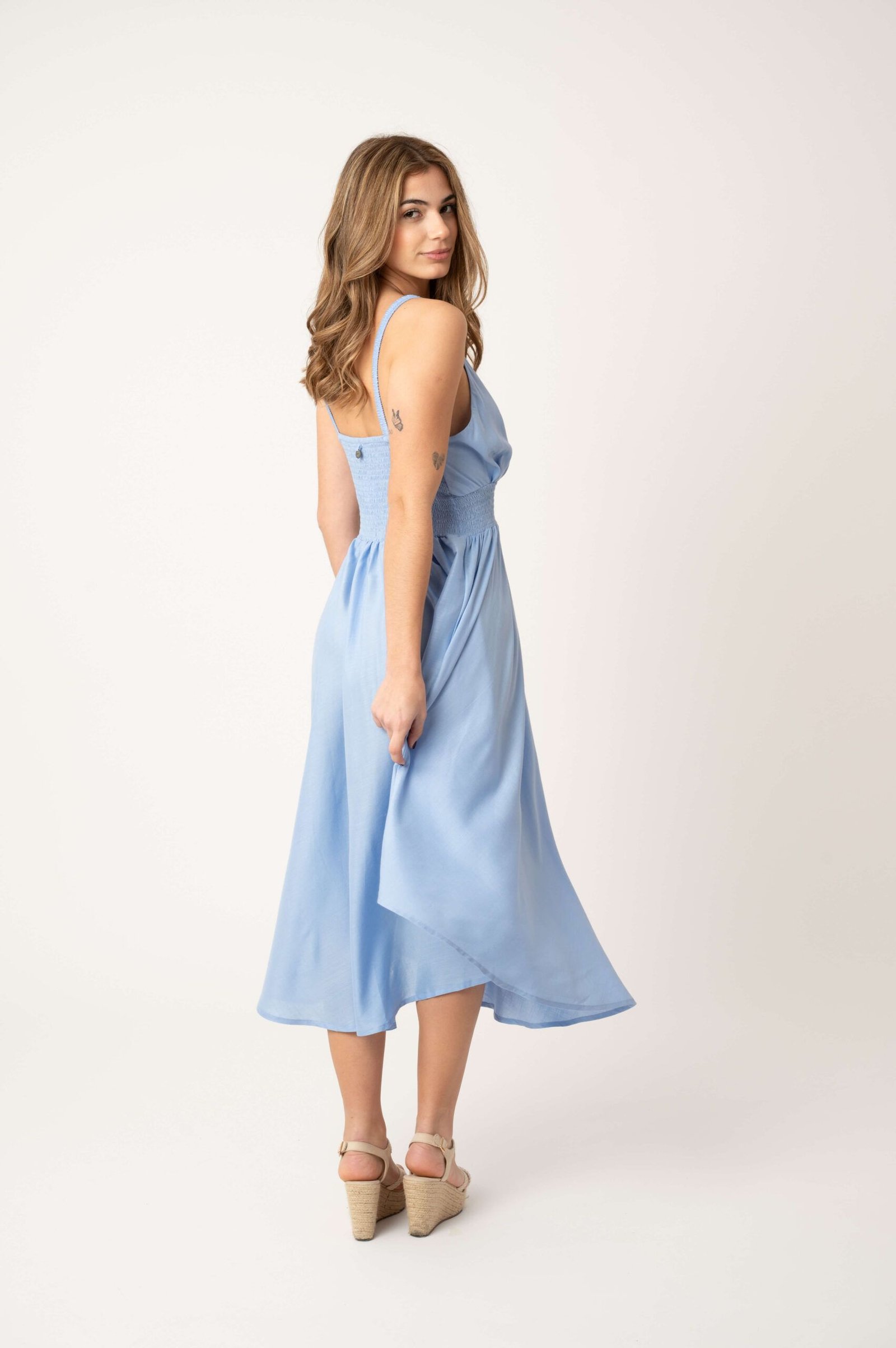 INTI SKY 3 Vestido Largo Inti Sky Blue