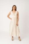 Vestido Largo Jaspreed White