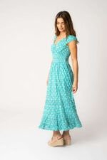 Vestido Largo June Green Legui — vista 2