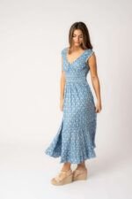 Vestido Largo June Blue Legui — vista 2