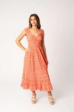 Vestido Largo June Red Legui