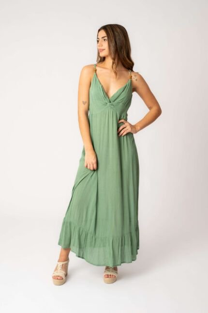 Vestido Largo Mica Green